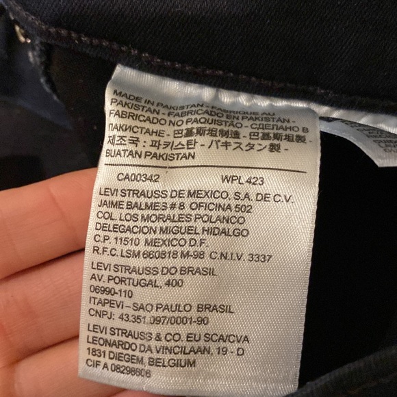 Levi’s 710 Second Skin Super Skinny Jeans - Picture 5 of 9